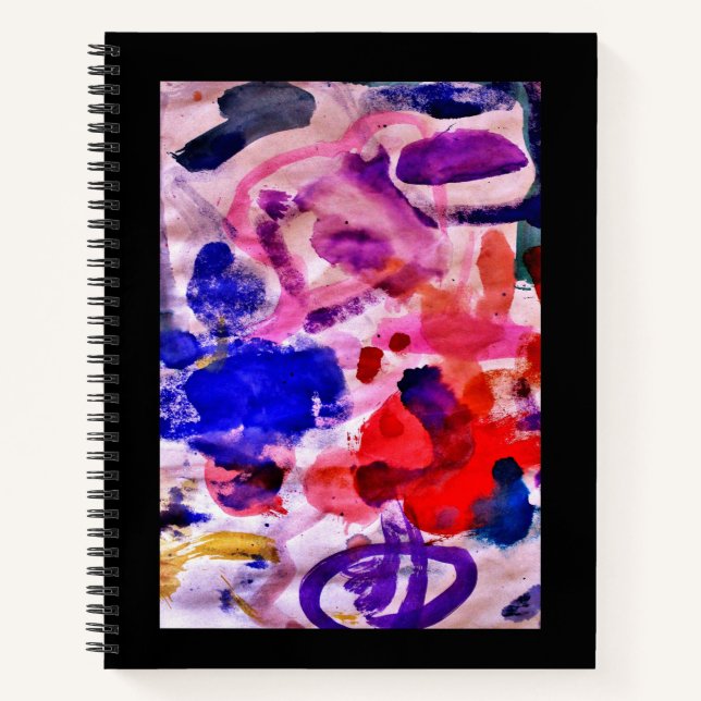 Watercolor Art Notebook (Front)