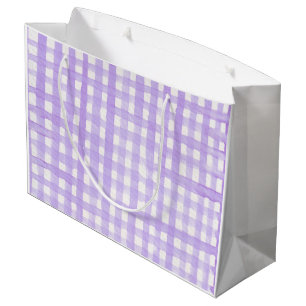 Watercolor Art Purple Timeless Spring Multi Use Large Gift Bag