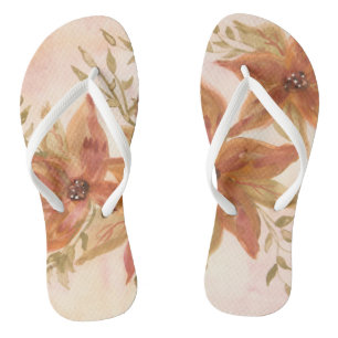 Watercolor Art Shoes Jandals