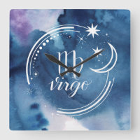 Watercolor Astrology - Virgo