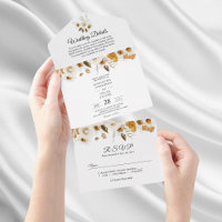 Watercolor Autumn Baby Shower Welcome Sign