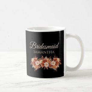 Watercolor Autumn Elegance-Bridesmaid gifts- Coffee Mug