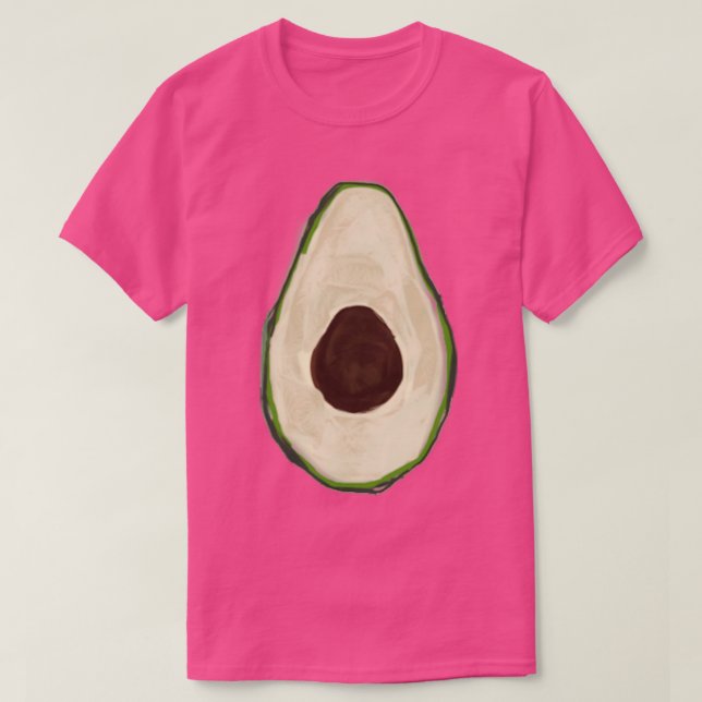 Watercolor Avocado 2 T-Shirt (Design Front)