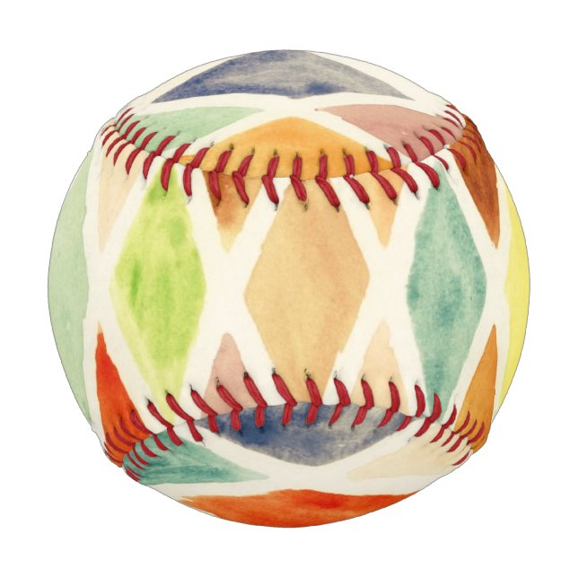 Watercolor background baseball (Front)