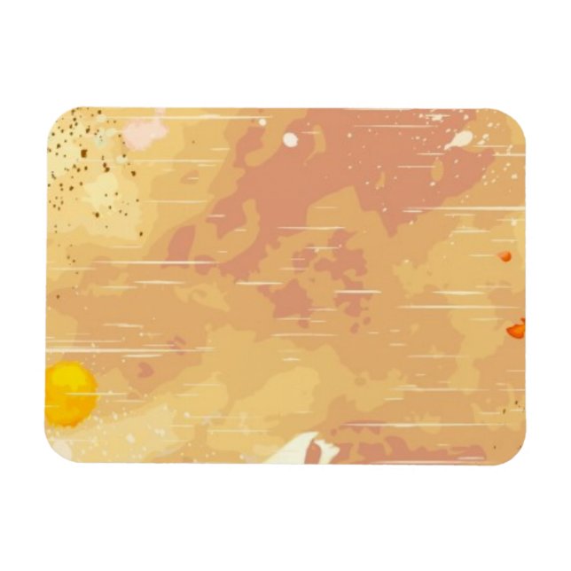 watercolor background magnet (Horizontal)
