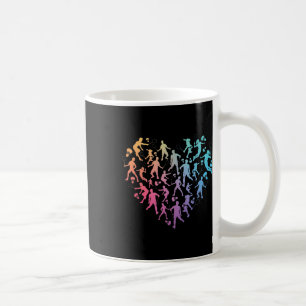 Watercolor Badminton Player Team Shuttle Lovers Fo Coffee Mug