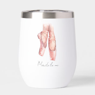 Watercolor Ballet Shoes Personalised