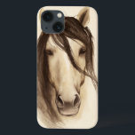 Watercolor Barn Animals | Horse iPhone 13 Case<br><div class="desc">Watercolor Barn Animals | Horse Artist: Grace Popp</div>
