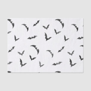 Watercolor Bats Halloween Tissue Paper
