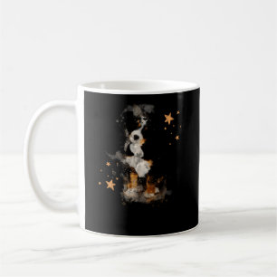 Watercolor Bernedoodle Mum Doodle Coffee Mug