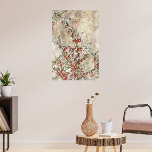 Watercolor Berries Poster