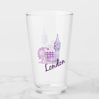 Watercolor Big Ben London – British Landmark Glass