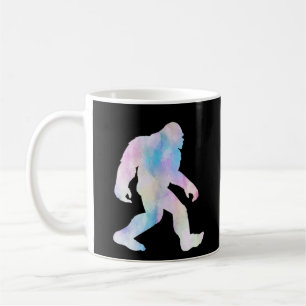 Watercolor Bigfoot Coffee Mug