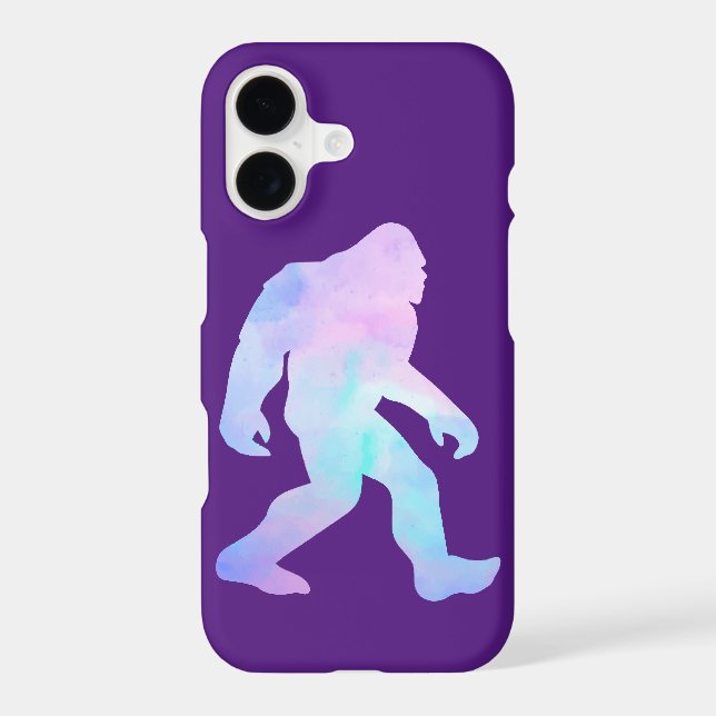 Watercolor Bigfoot iPhone Case (Back)