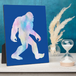 Watercolor Bigfoot       Plaque