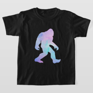 Watercolor Bigfoot     T-Shirt