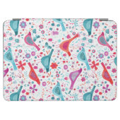Watercolor Bird Floral iPad Air Cover (Horizontal)