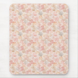 Watercolor Blob Pattern Mouse Pad