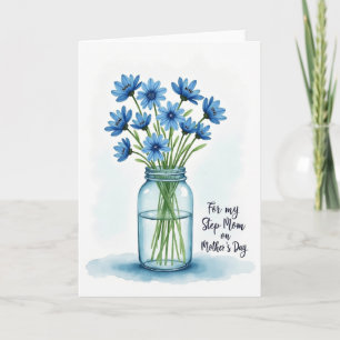 Watercolor Bloom Mothers Card