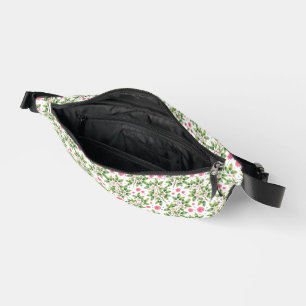 Watercolor Blossom Branch Floral Pattern Bum Bags