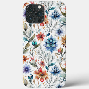 Watercolor Blossoms iPhone 13 Pro Max Case