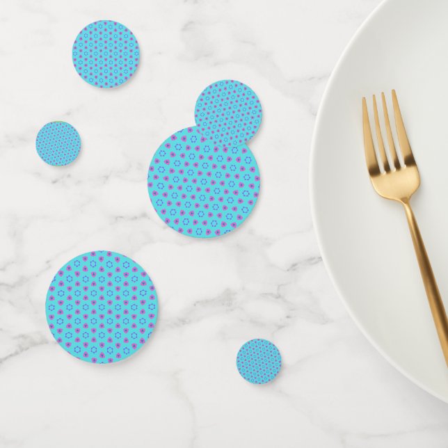 Watercolor Blue Dreams Design    Konfetti Confetti (Group)