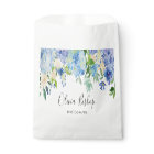 Watercolor Blue Hydrangeas | Floral Business Card