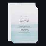 Watercolor blue Sweet 16. Nautical 16th birthday Invitation<br><div class="desc">Watercolor blue Sweet 16 birthday invitation. Contact me,  please,  if you need additional items.</div>