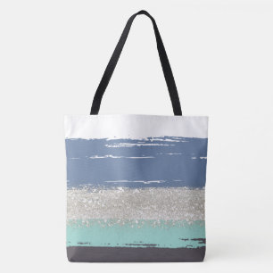 Watercolor Blue Tote Bag