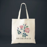 Watercolor Blush Floral Wedding Bridesmaid Bag<br><div class="desc">Watercolor Blush Floral Wedding Bridesmaid Bag</div>