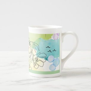 Watercolor Bohemian design on a speciality mug