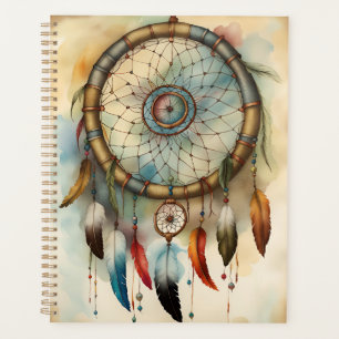 Watercolor Bohemian Dreamcatcher Planner