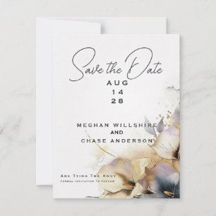 Watercolor Boho Calla Lily Floral Invitation