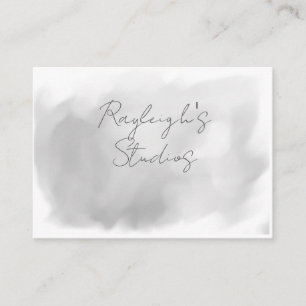 Watercolor Boho Cottage Shabby Chic Business Card