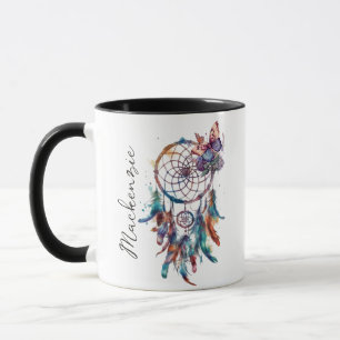 Watercolor Boho Dreamcatcher Mug