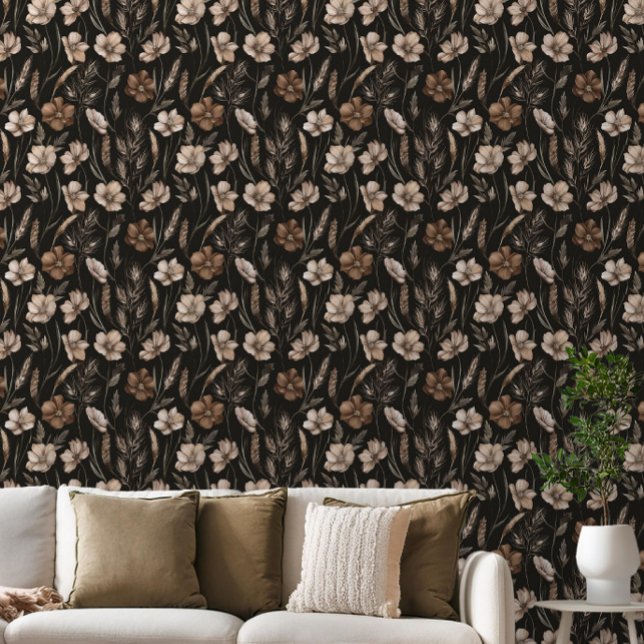 Watercolor Boho Floral  Wallpaper (Creator Uploaded)