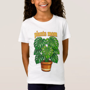 Watercolor Boho Potted Plant Graphic - "Choose Pea T-Shirt