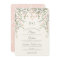 Watercolor Botanical Blush Pink Floral Wedding