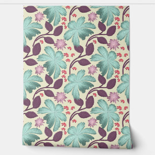 Watercolor Botanical Seamless Pattern Mint Leaves  Wallpaper