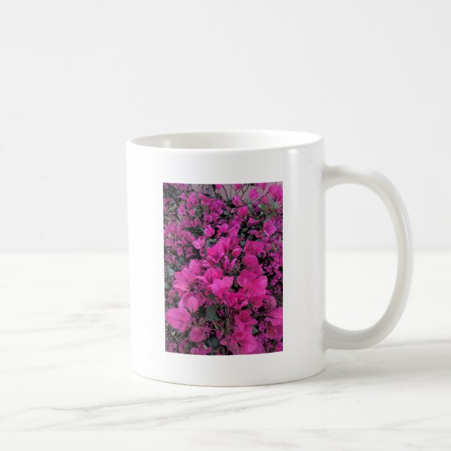 Watercolor-Bougainvillea Coffee Mug (Right)
