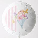Watercolor Bouquet Bridal Shower Balloon<br><div class="desc">Watercolor Bouquet Bridal Shower Balloon
Matching items available.</div>