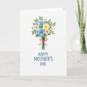 Watercolor Bouquet Card
