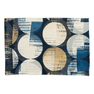 Watercolor Broken Dots, Dyed Effect. Pillowcase