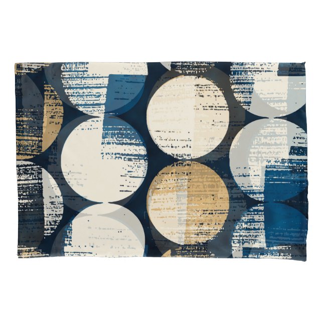 Watercolor Broken Dots, Dyed Effect. Pillowcase (Front)