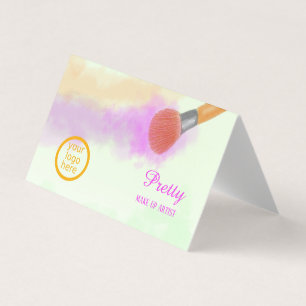 Watercolor Brush Beauty Make-up Artist