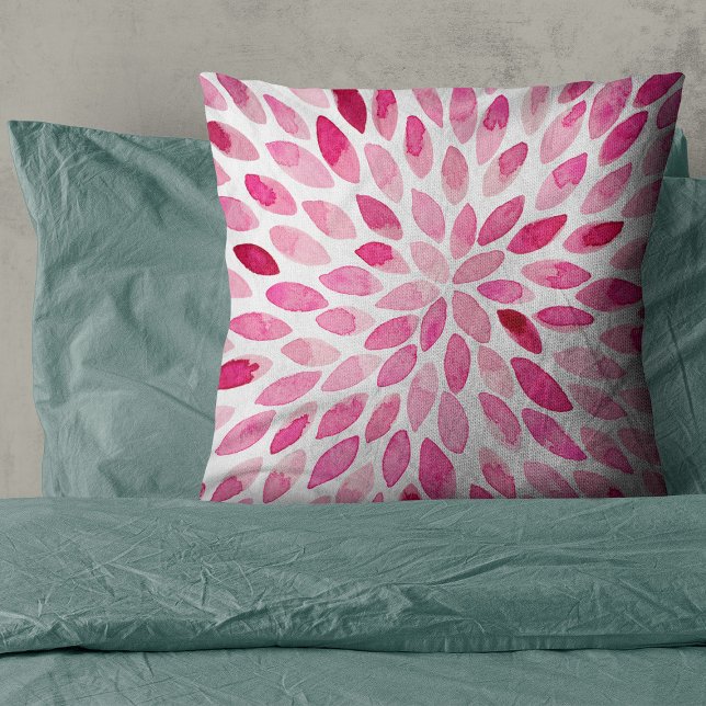 Watercolor brush strokes – pink palette cushion (Creator Uploaded)