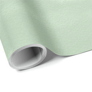 Watercolor Brushed Pastel Blue Wrapping Paper