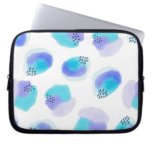 Watercolor Brushstrokes Laptop Sleeve