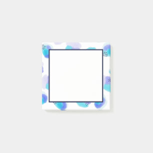 Watercolor Brushstrokes Post-it Notes