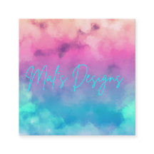 Watercolor Business Card
